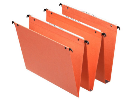 Esselte Dossiers suspendus Dual, fond : V, orange