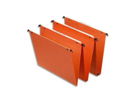 Esselte Dossiers suspendus Dual, fond:15 mm, orange