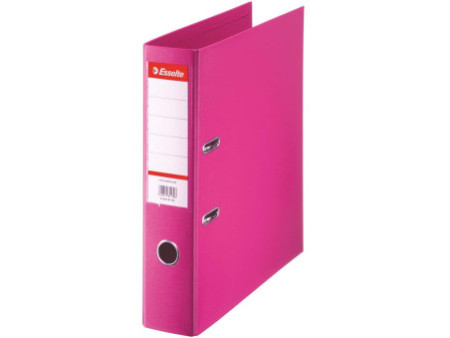 Esselte Classeur en plastique standard, A4, 75 mm, fuchsia