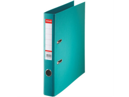 Esselte Classeur en plastique Standard, A4, 50 mm, turquoise