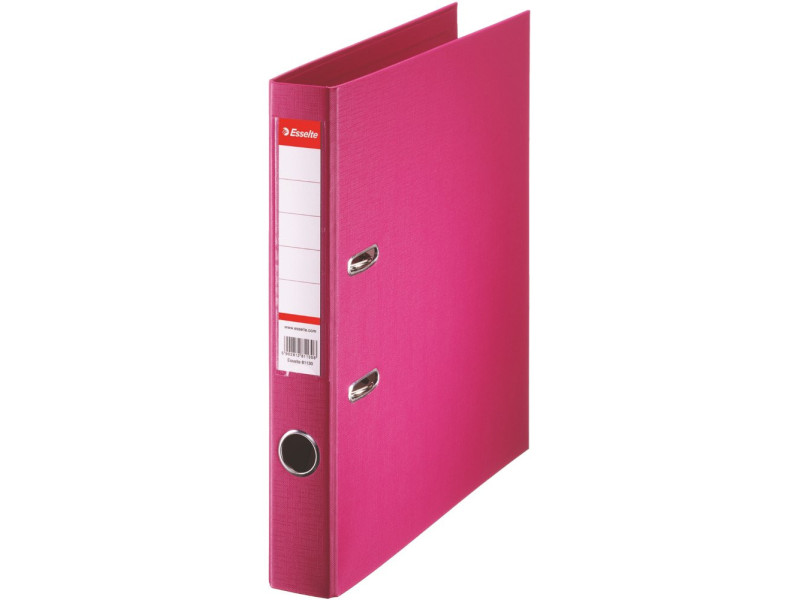 Esselte Classeur en plastique Standard, A4, 50 mm, fuchsia