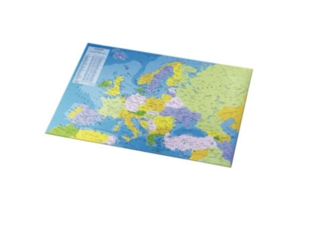 Esselte Sous-main en plastique, 'Carte de l'Europe'