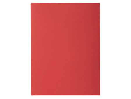 EXACOMPTA Chemises ROCK'S, A4, 1 rabat, rouge