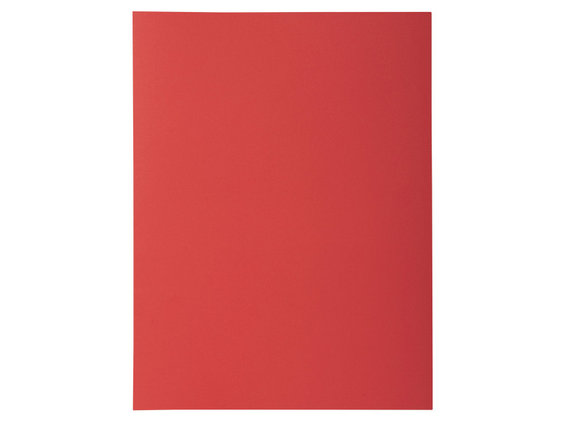 EXACOMPTA Chemises ROCK'S, A4, 1 rabat, rouge