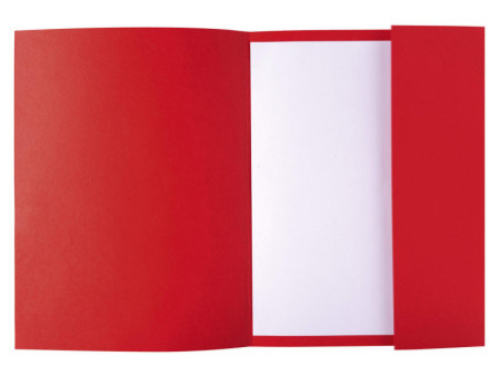 EXACOMPTA Chemises ROCK'S, A4, 1 rabat, rouge
