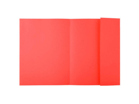 EXACOMPTA Chemises ROCK'S, A4, 1 rabat, rouge
