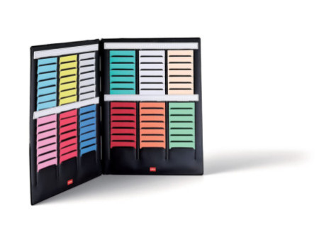 nobo Mini-Planning portable, 3 colonnes de 16 fentes/volet