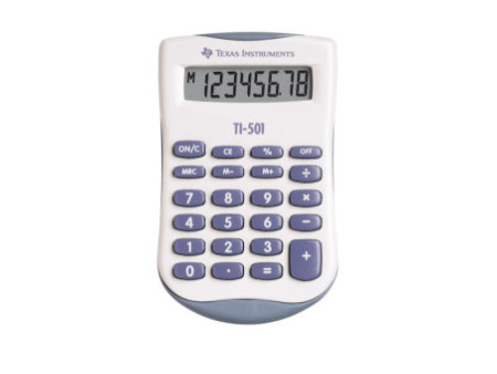 TEXAS INSTRUMENTS calculatrice TI-501, battérie