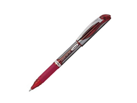 Pentel Stylo roller à encre gel EnerGel BL60, rouge
