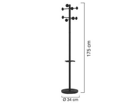 UNiLUX Portemanteau sur pied 'ACCUEIL', hauteur: 1.750 mm,