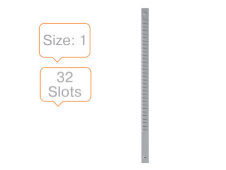 nobo Planning à fiches T, taille de fiche 1, 32 fentes