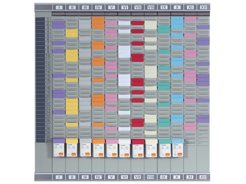 nobo Planning annuel Professionel français (L)660 x (H)645mm