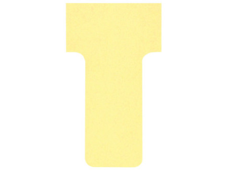 nobo Fiche T, indice 1 / 28 mm, 170 g/m2, jaune