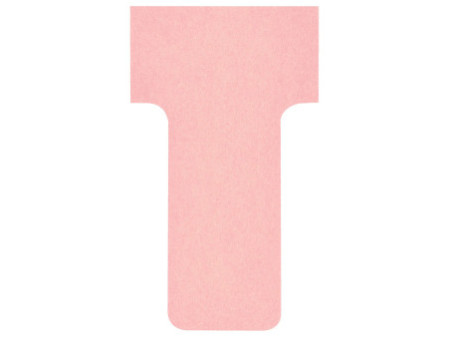 nobo Fiche T, indice 1 / 28 mm, 170 g/m2, rose