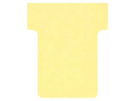 nobo Fiche T, indice 1,5 / 45 mm, 170 g/m2, jaune