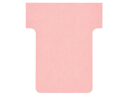 nobo Fiche T, indice 1,5 / 45 mm, 170 g/m2, rose