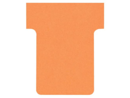 nobo Fiche T, indice 1,5 / 45 mm, 170 g/m2, orange