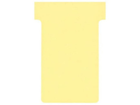 nobo Fiche T, indice 2 / 60 mm, 170 g/m2, jaune