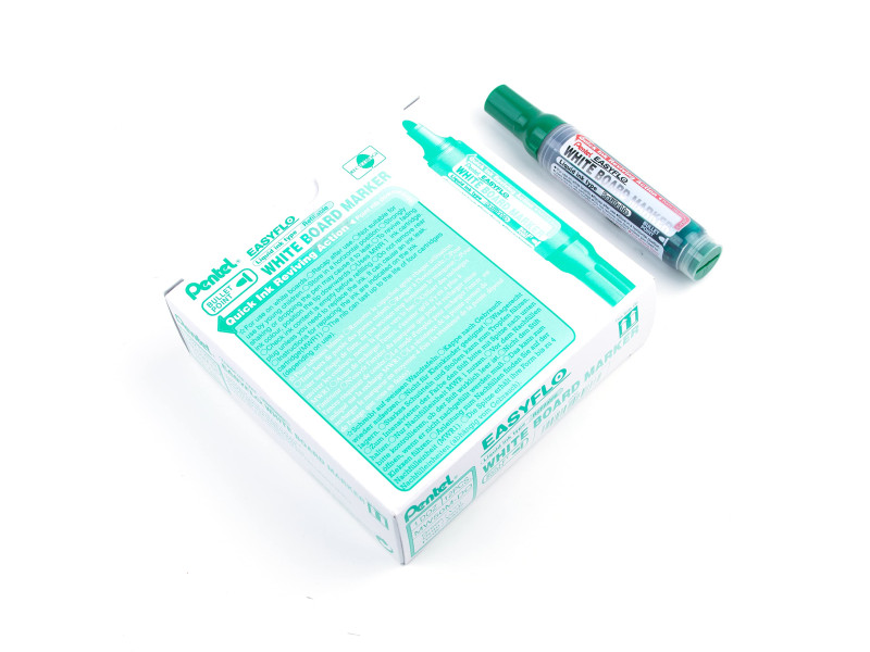 Pentel marqueur pour tableau blanc EASYFLO MW50M, pointe