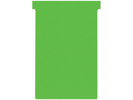 nobo Fiche T, indice 4 / 124 mm, 170 g/m2, vert