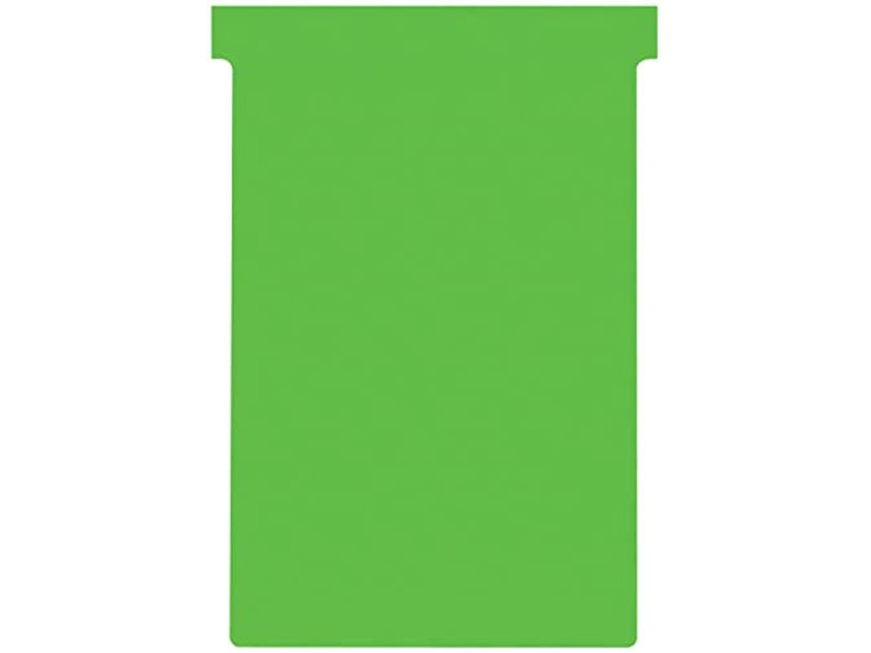 nobo Fiche T, indice 4 / 124 mm, 170 g/m2, vert