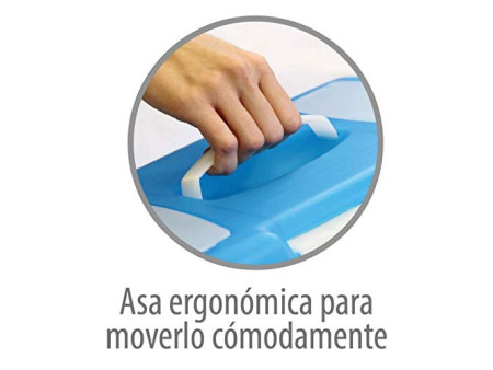 Oxford Valisette plastique Class'N Go, bleu translucide