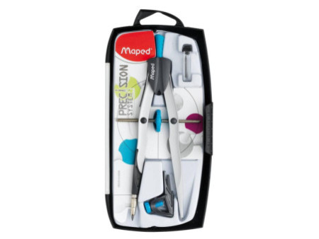 Maped Coffret compas Technic Precision, longueur: 165 mm