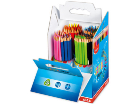 Maped Crayons de couleur COLOR'PEPS, pack scolaire de 144