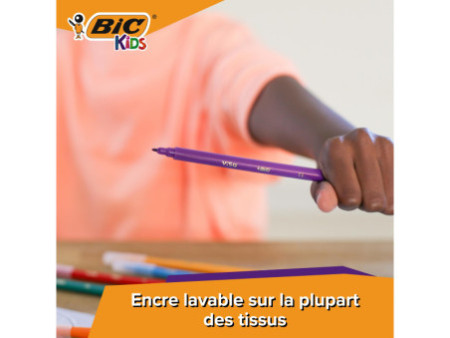 BIC KIDS Feutre Visa, étui en carton de 18