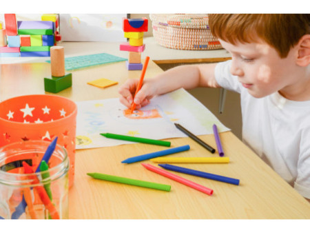 BIC Crayon de cire Plastidecor, étui en carton de 12