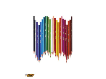 BIC KIDS Crayon de couleur Evolution ecolutions, étui en