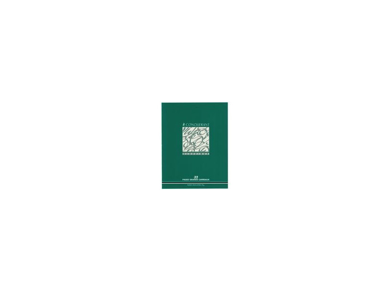 CONQUERANT CLASSIQUE Cahier 240 x 320 mm, Seyès, 96 pages