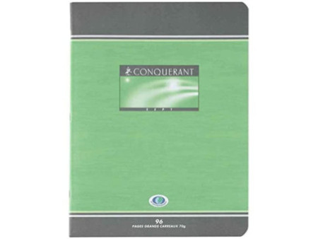 CONQUERANT SEPT Cahier, 240 x 320 mm, Seyès, 48 pages