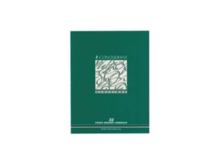 CONQUERANT CLASSIQUE Cahier 210 x 297 mm, Seyès, 96 pages