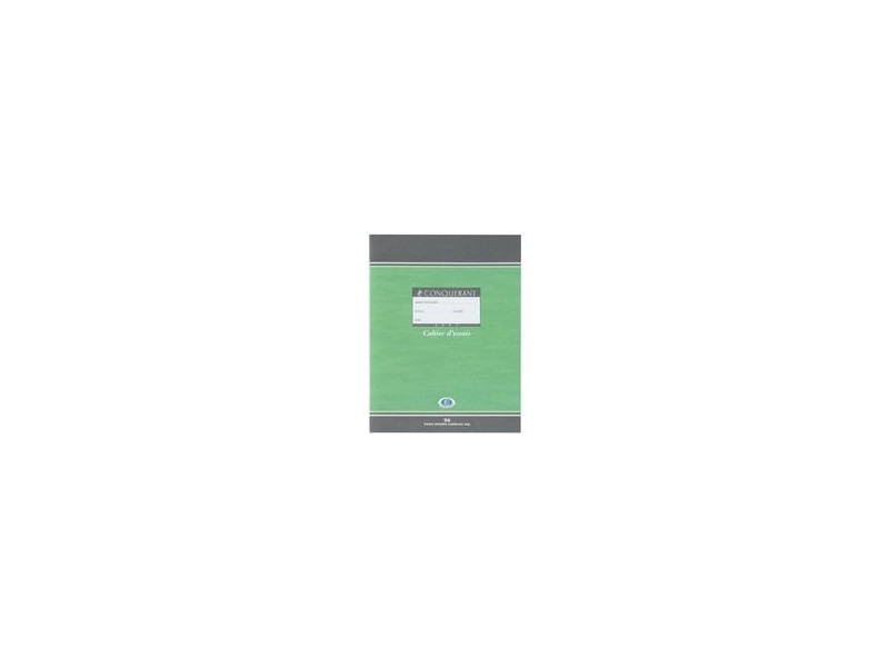 CONQUERANT SEPT Cahier de brouillon, 170 x 220 mm, Seyès