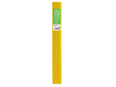 CANSON Rouleau de papier crépon, 32 g/m2, jaune citron (15)