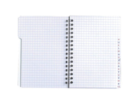 Oxford Carnet répertoire, reliure intégrale, 110 x 170 mm