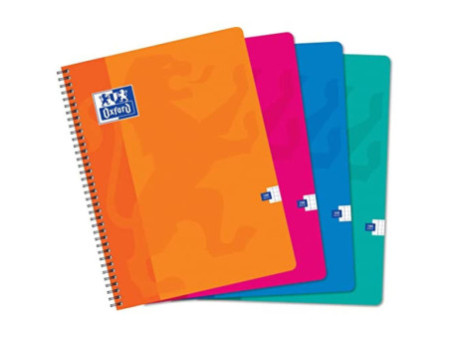 Oxford Cahier reliure intégrale, 240 x 320 mm, quadrillé 5x5