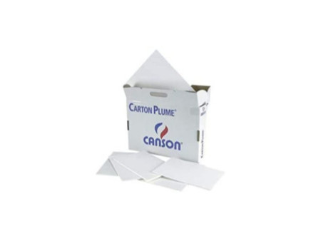 CANSON Carton plume, A3, épaisseur: 5 mm, blanc