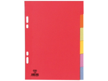 Oxford Intercalaires neutres, 170 x 220 mm, 6 touches