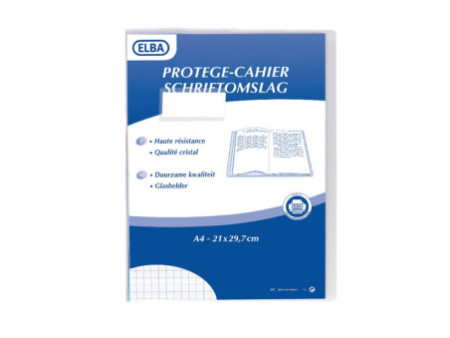 Oxford Protège-cahier Cristal Luxe, A4, incolore
