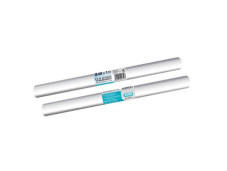 Oxford Rouleau couvre-livres adhésif, 450 mm x 1 m, incolore