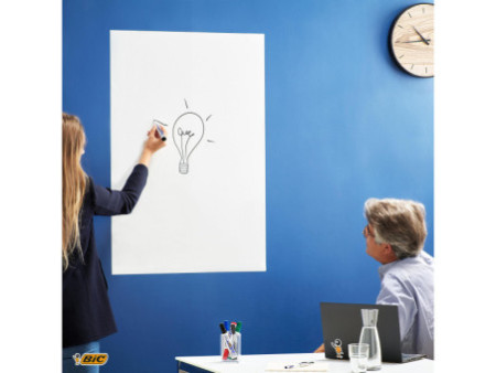 BIC Rouleau de tableau blanc Velleda, dimensions: 1000 x