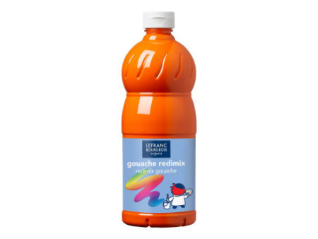 LEFRANC BOURGEOIS Gouache liquide 1.000 ml, orange