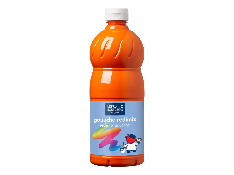 LEFRANC BOURGEOIS Gouache liquide 1.000 ml, orange
