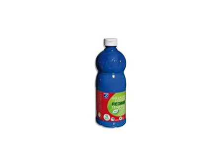 LEFRANC BOURGEOIS Gouache liquide 1.000 ml, bleu primaire