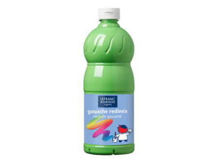 LEFRANC BOURGEOIS Gouache liquide 1.000 ml, vert clair