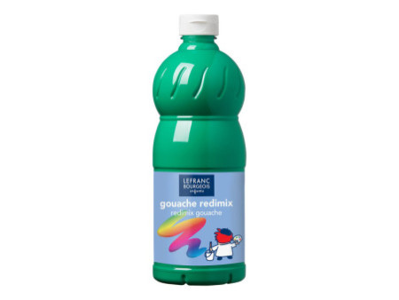 LEFRANC BOURGEOIS Gouache liquide 1.000 ml, vert franc