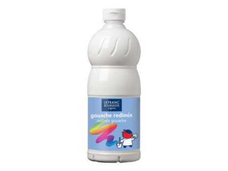 LEFRANC BOURGEOIS Gouache liquide 1.000 ml, blanc
