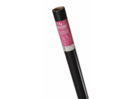 CANSON Papier de soie, 0,5 x 5,0 m, 20 g/m2, noir